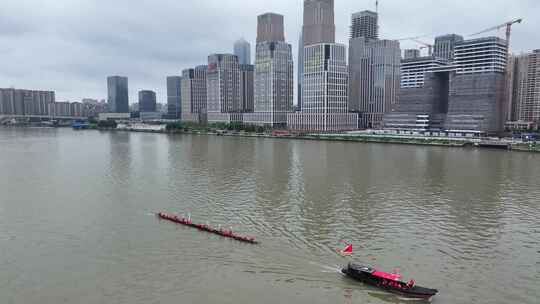 中国广东省广州市珠江端午招景