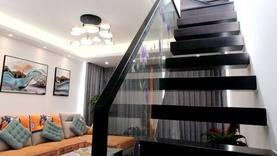 悬浮 楼梯 装修装饰 室内设 住宅酒店环境