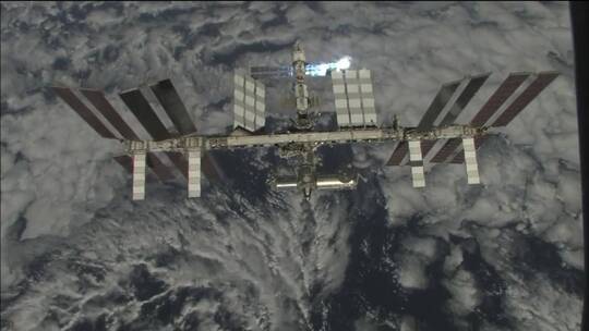 空间站轨道视频素材模板下载