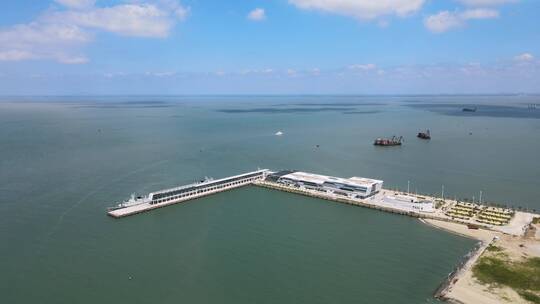 海浪 海水 海边 沙滩 北海邮轮码头