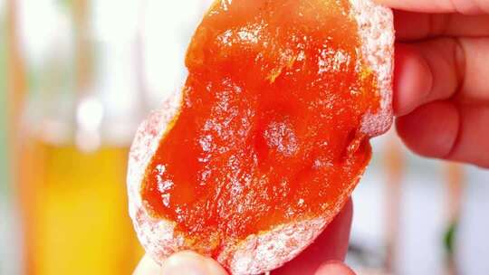 吊柿饼柿饼霜降吊柿饼柿子饼