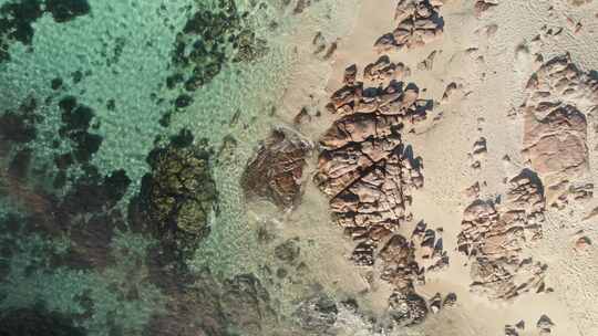 海滩，海岸，海岸，海浪