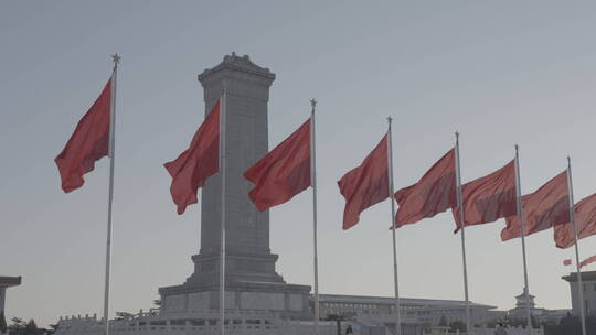 大气北京空镜 北京天安门广场