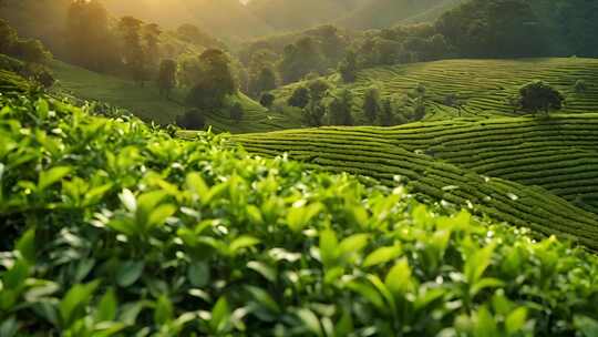 高山云雾茶园绿茶