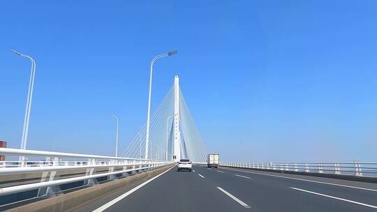 上海长江大桥隧道视频素材模板下载