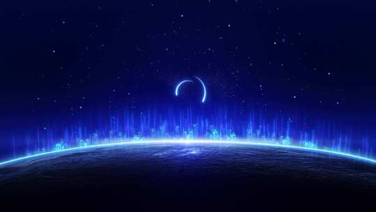 大气星空倒计时开场启动