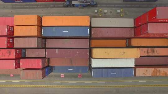 【合集】繁忙的集装箱海运港口