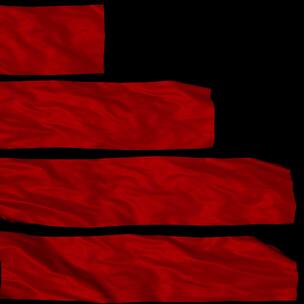 4k红绸子飘动高清在线视频素材下载