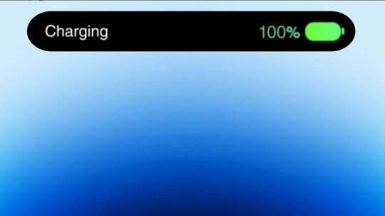 灵动岛iphone充电动画绿幕快充14PRO动画蓝