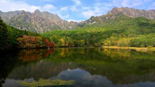 秋天山水风景