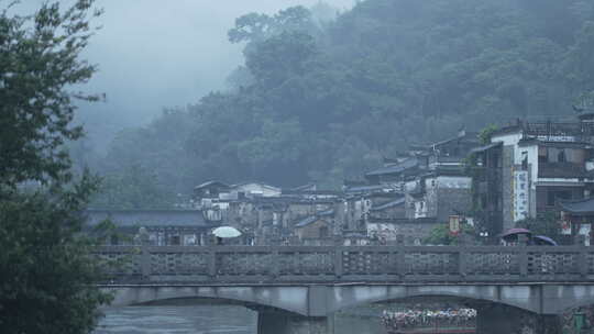 瑶里古镇雨后唯美景色