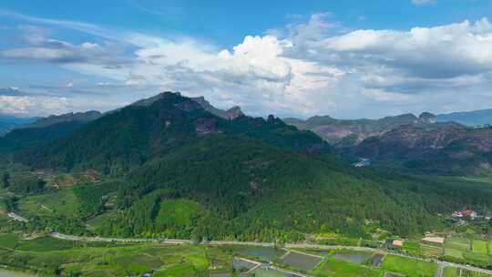 4K航拍福建武夷山1