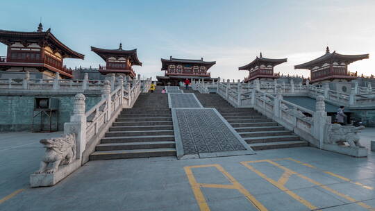 西安 雁塔区 青龙寺 大范围移动延时