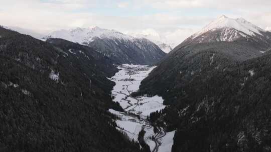 冬天的雪景