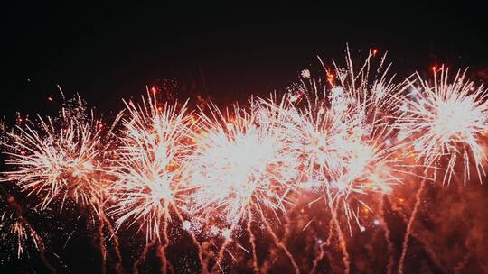 烟花 除夕 春节 新年 花火 4K