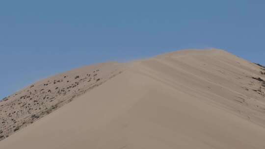 撒哈拉沙漠无人区荒漠黄昏荒凉戈壁