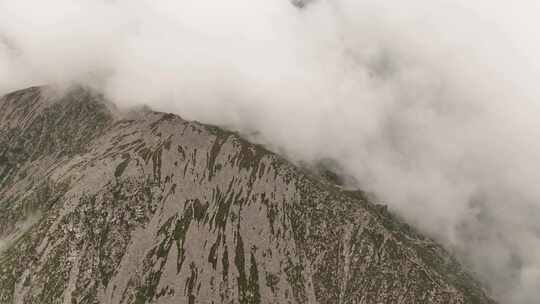 秦岭太白山航拍素材