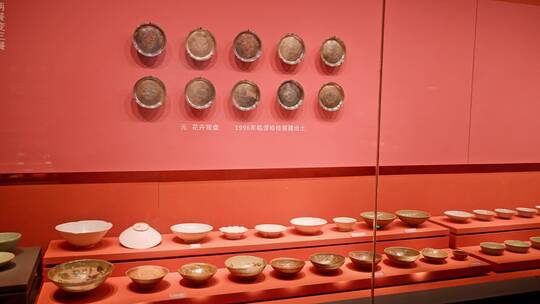湖南省博物馆历史文物银器瓷器