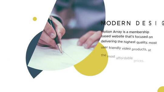 时尚现代图文展示过渡促销宣传AE模版