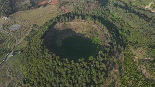 云南腾冲火山地热国家地质公园大小空山