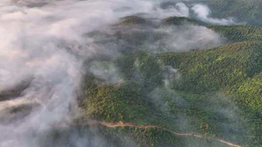 干净空镜广告唯美航拍大景城市山川