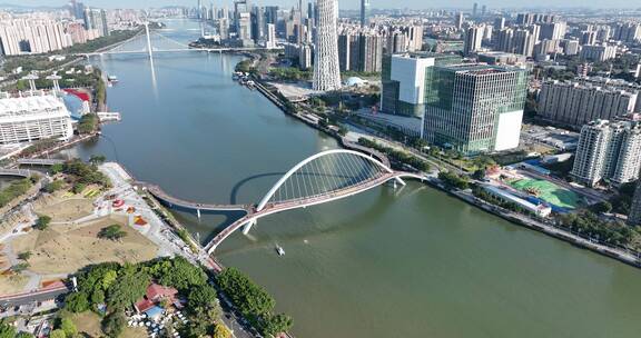 广州海心桥城市建筑地标