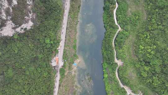 河池小三峡景区航拍