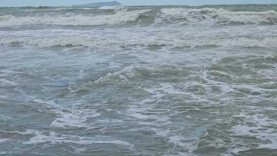 大海海浪海洋浪花波浪海面海水海岸线