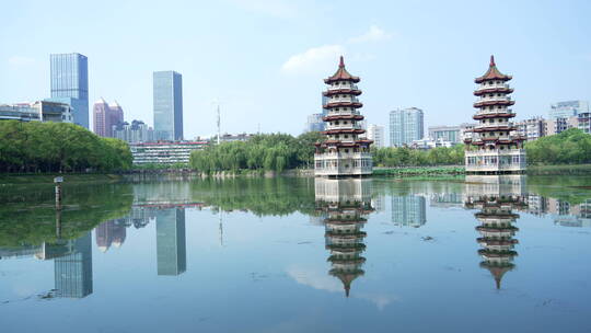 武汉汉口宝岛公园风景