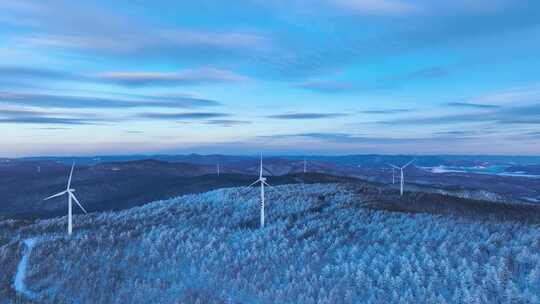 风车 风力发电 清洁可再生能源