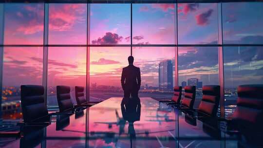 商务合作握手成功人士商业合作商业精英背影