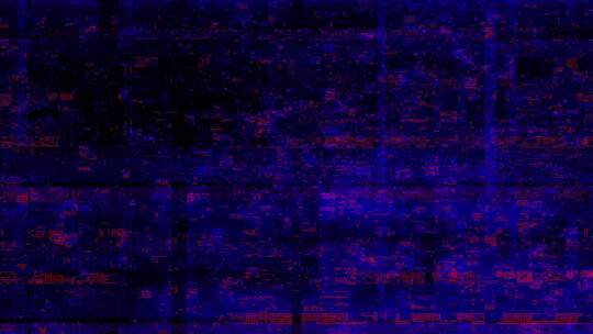 赛博朋克背景信号光线闪动蓝色紫色光线方块