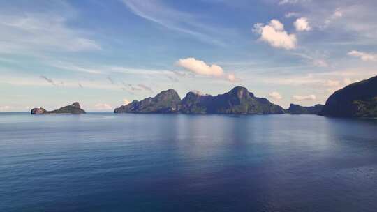 岛屿，悬崖，海， El Nido