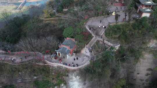 黄山市齐云山景区航拍