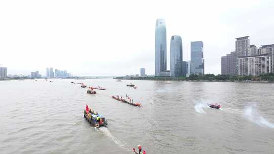 中国广东省广州市珠江端午招景