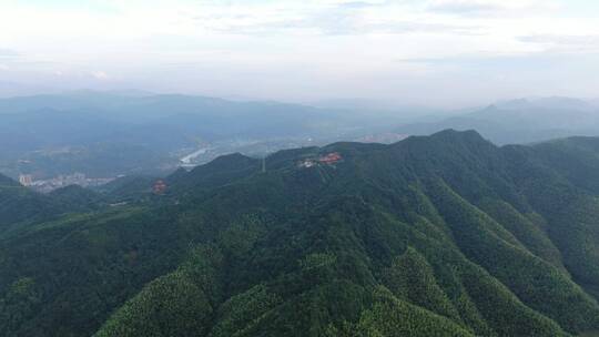 航拍祖国大好河山青山绿水