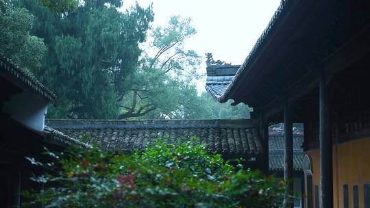 浙江天台山国清寺禅院建筑4K视频合集