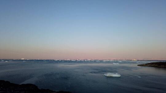 格陵兰北冰洋延时拍摄