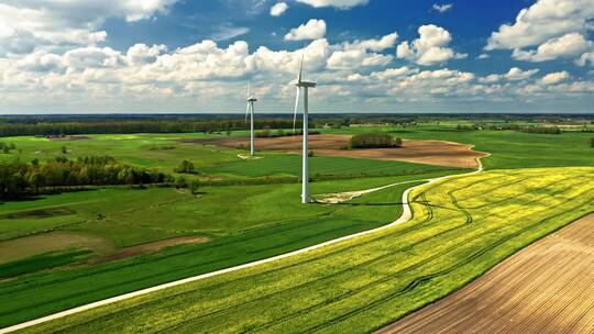 风力涡轮机风力发电机组清洁能源涡轮机