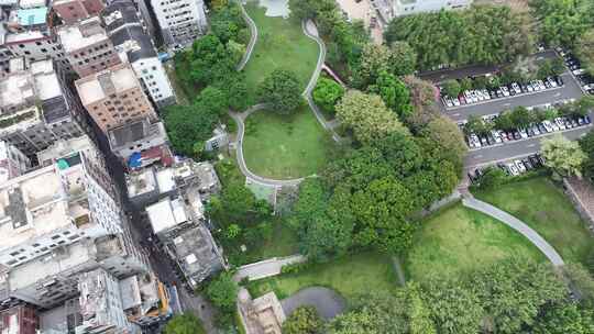 深圳南山区南头古城航拍