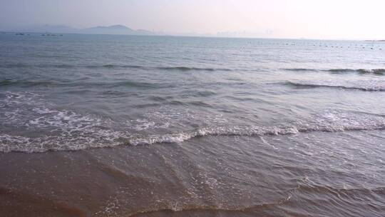 4K 航拍户外海岸线海洋海景