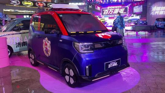 济南悦立方，五菱宏光MINI EV 改装车展