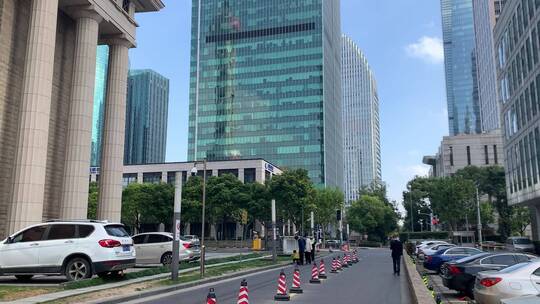 陆家嘴环路街景