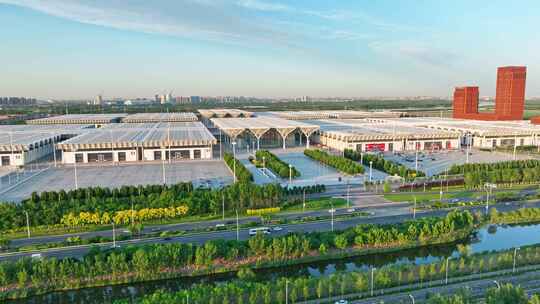 航拍国家会展中心