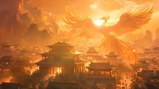 山海经古代神兽 青龙白虎朱雀玄武麒麟灵兽