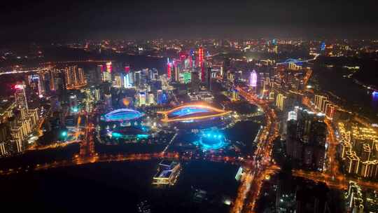 南宁五象新区夜景