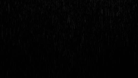 下雨素材（透明通道）