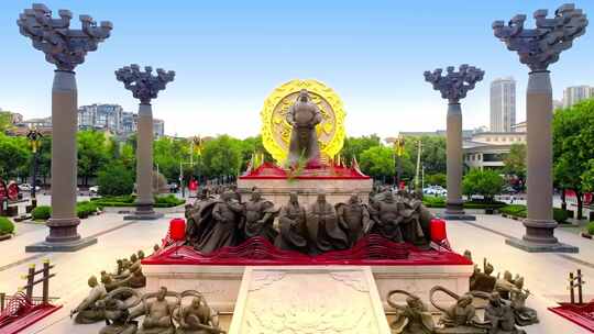 西安城市地标航拍