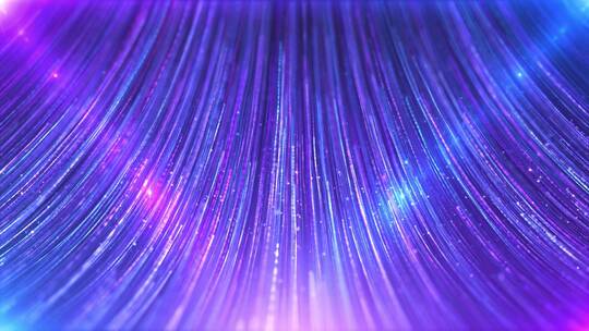 蓝紫色梦幻粒子光线条纹婚礼舞台背景视频视频素材模板下载
