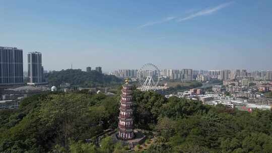 中山公园烟墩山塔